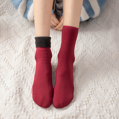 Calcetines Térmicos de Invierno con Forro de Felpa - Abrigo Total para Pies Fríos - Image 4