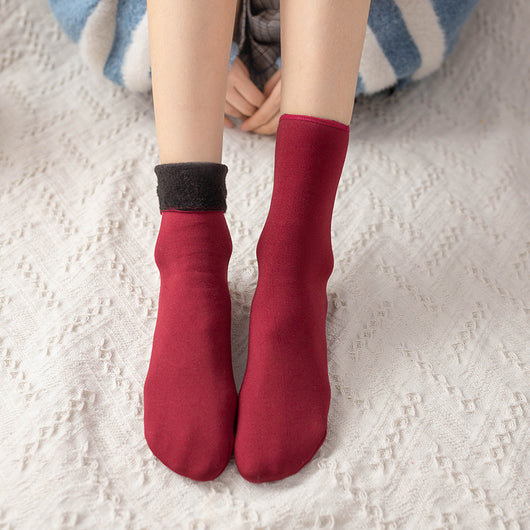 Calcetines Térmicos de Invierno con Forro de Felpa - Abrigo Total para Pies Fríos - Image 4