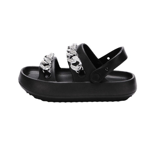 Sandalias Deportivas Mujer con Suela Gruesa - Zapatillas Reversibles Playa y Casa - Image 5