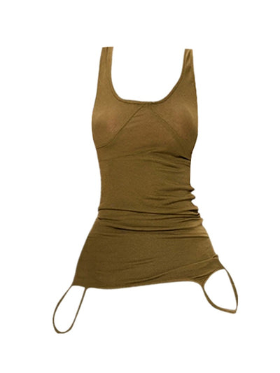Chaleco Tejido Verde con Doble Correa - Top Reductor de Silueta para Mujer - Image 9