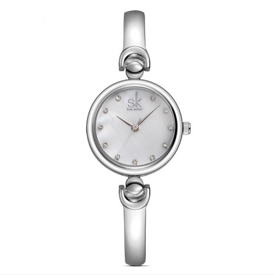 Reloj de Lujo para Mujer con Cristales Brillantes - Acero Inoxidable y Cuarzo - Image 2