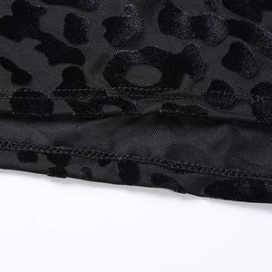 Body de Malla Leopardo Negro - Image 11