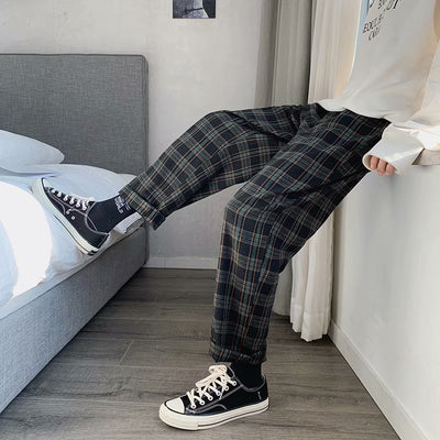 Pantalones Harem Cuadrille Estilo Coreano Sueltos para Hombre - Image 8