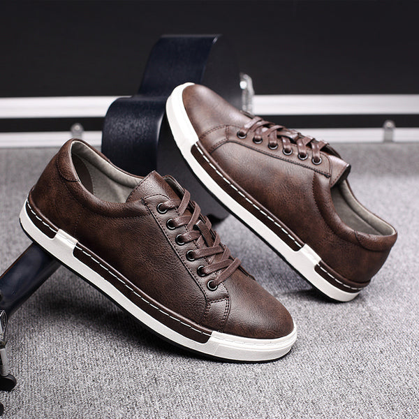 Zapatos Casuales Metrosexuales Coreanos - Estilo Moderno para Hombre - Image 12