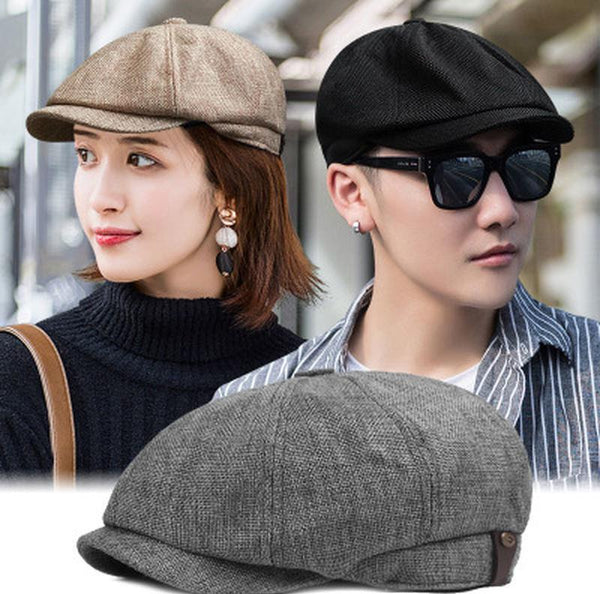 Gorra Octagonal Británica Talla Grande para Hombre