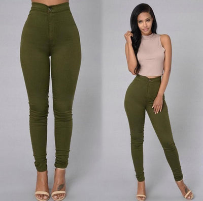 Jeans Skinny Elásticos Casuales para Mujer - Image 16