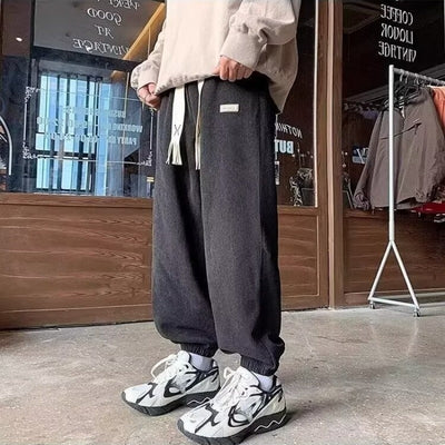 Pantalones Casuales Rectos Holgados con Refuerzo de Grosor para Hombre - Image 13