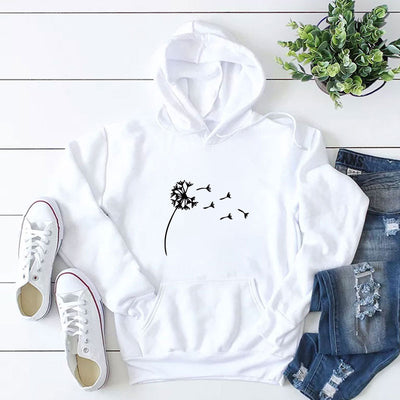 Sudadera Estampado Diente de León - Moda Rápida para Mujer - Image 4