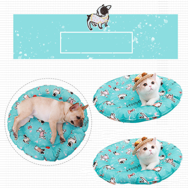 Colchoneta Refrescante para Perros - Almohadilla Gel Enfriadora