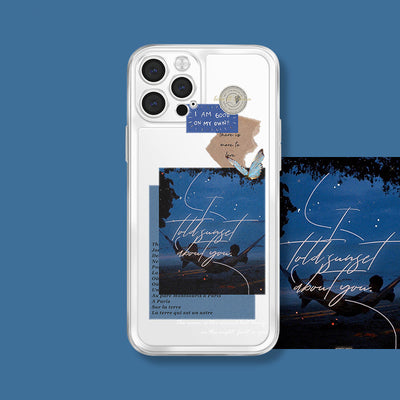 Funda Transparente para Móvil con Marco de Fotos