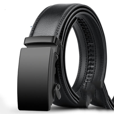 Cinturón de Cuero para Hombre con Hebilla Automática de Cuero Genuino - Image 13