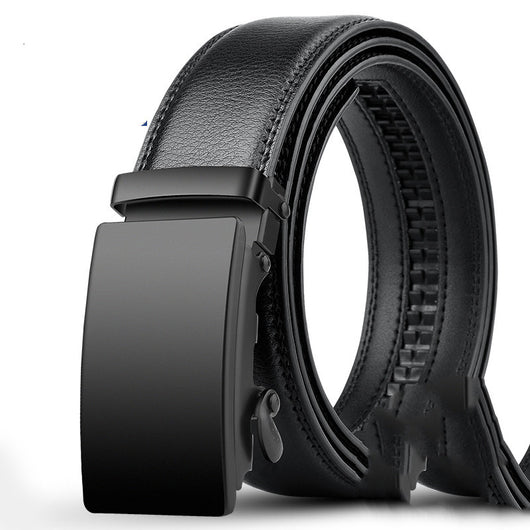 Cinturón de Cuero para Hombre con Hebilla Automática de Cuero Genuino - Image 13