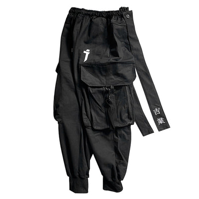 Pantalones Cargo con Bordados Decorativos - Image 6