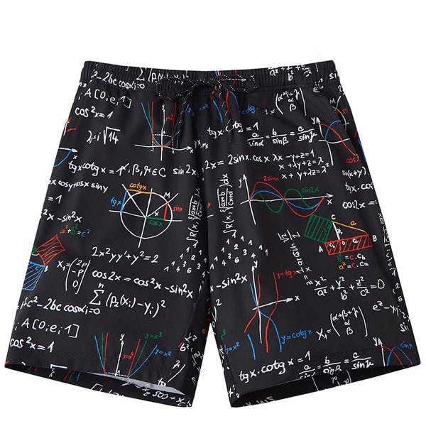 Pantalones de Baño Estampados Talla Grande - Shorts Casuales para Playa - Image 3