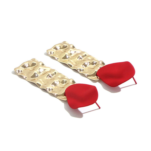 Aretes Metálicos Mate Minimalistas Versátiles - Image 7