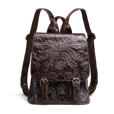 Mochila Vintage con Relieve Embosado - Image 7