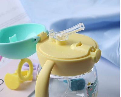 Vaso Infantil Antigolpes TRITAN Primavera-Verano con Pajita Ergonómica - Image 9