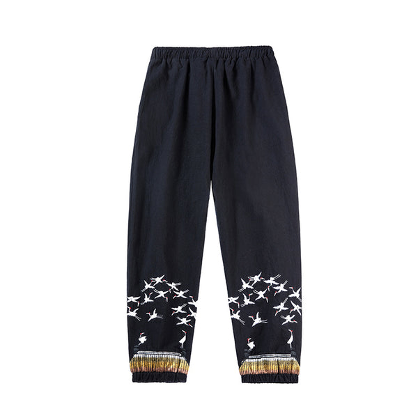 Pantalones Casuales Talla Grande Estilo Asiático para Hombre