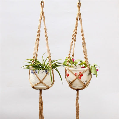 Colgador de Macramé Vintage para Plantas - Image 3