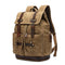 Mochila de Lona Impermeable para Laptop - Estilo Canvas con Tratamiento Ceroso