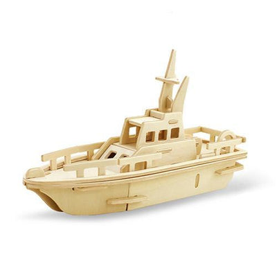 Rompecabezas 3D de Madera para Niños - Juguete Educativo DIY - Image 8