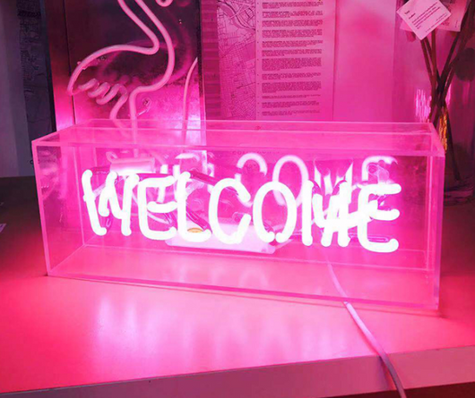 Lámpara Decorativa Neon Retro con Tubo de Vidrio y Base de Hierro - Image 8