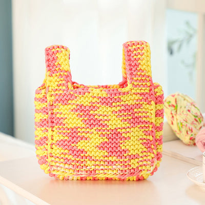Bolsa Tejida Artesanal DIY - Material para Tejer Bolsos de Tela - Image 13