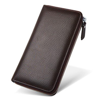 Billetera Larga de Cuero Genuino Premium - Portamonedas Ejecutivo - Image 3
