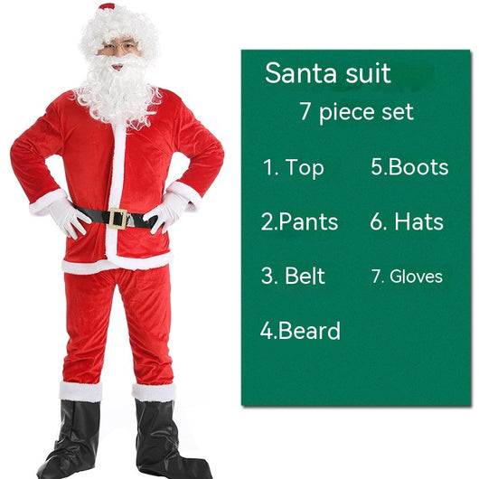 Disfraz Navideño Completo Unisex para Presentaciones y Celebraciones - Image 4