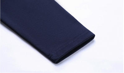 Camiseta Manga Larga con Cuello Solapa y Cierre Parcial para Hombre - Image 20