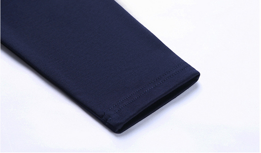 Camiseta Manga Larga con Cuello Solapa y Cierre Parcial para Hombre - Image 20