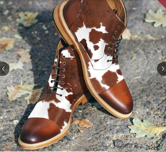 Botas Martin Cordones Delanteros Tacón Bajo Primavera Hombre - Image 5