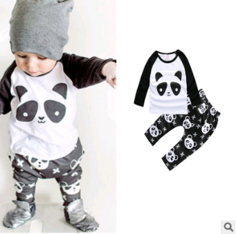 Conjunto de Camisetas Estampadas para Bebé - Manga Larga Primavera Otoño - Image 8