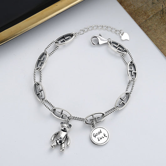 Pulsera de Osito de la Suerte con Diseño Cartoon - Image 4