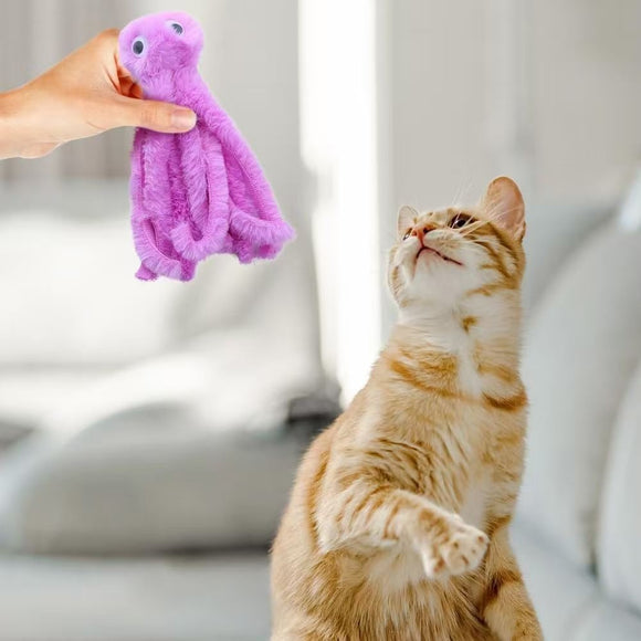 Juguete Pulpo Gato Poligonum - Suplemento Natural para Mascotas