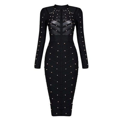 Vestido Largo de Malla Elegante - Image 16