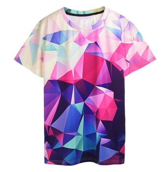 Playera 3D con Bloques de Color - Image 5