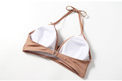 Traje de Baño Enterizo de Talle Alto Efecto Reductor con Abertura Lateral - Image 5