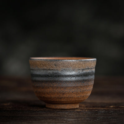 Taza de Té Cerámica Artesanal Estilo Kung Fu - Cuenco Maestro Japonés Hecho a Mano - Image 3
