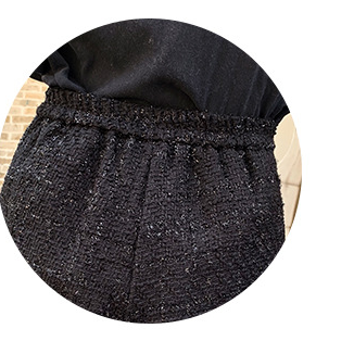 Conjunto de Abrigo y Shorts de Lana Doble Botonadura - Image 6