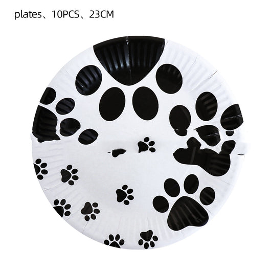 Juego de Vajilla Temática Patitas para Fiesta de Cumpleaños - Image 11