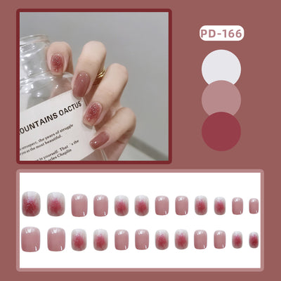 Uñas Postizas Adhesivas Efecto Ballet Esmerilado - Manicura Perfecta Lista para Usar - Image 13