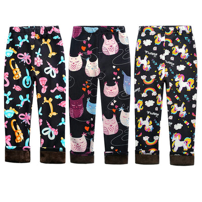 Leggings Térmicos Forrados en Fleece para Niñas - Image 33