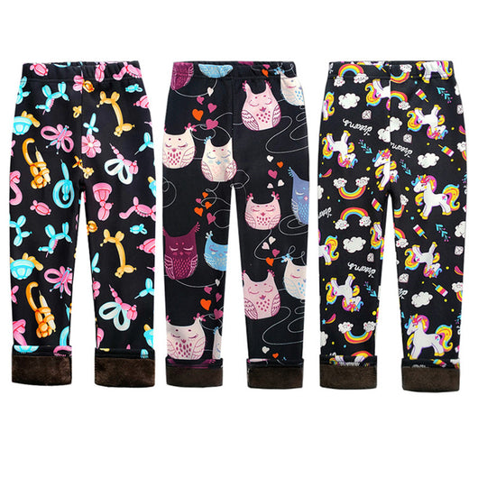 Leggings Térmicos Forrados en Fleece para Niñas - Image 33