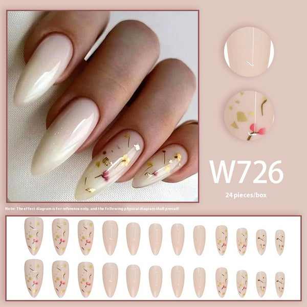 Parches de Uñas Dorado Retro con Fragmentos de Lámina - Armor Fashion