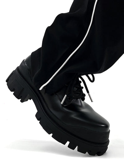 Zapatos Formales de Cuero Elevados para Hombre, Suela Gruesa Estilo Británico - Image 2