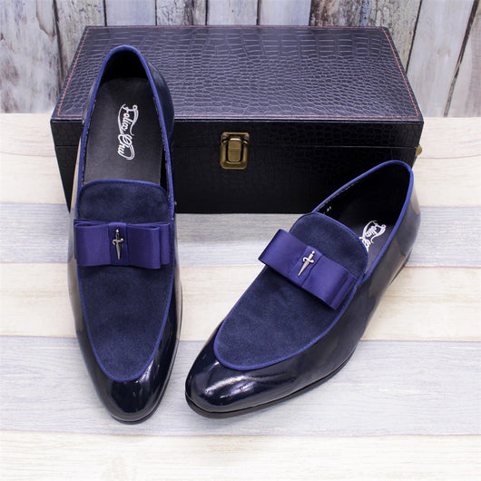 Zapatos de Cuero Mixto para Hombre - Acabado Mate y Brillante - Image 19