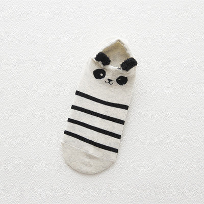 Calcetines de Algodón Estampados Adorables para Mujer - Image 20