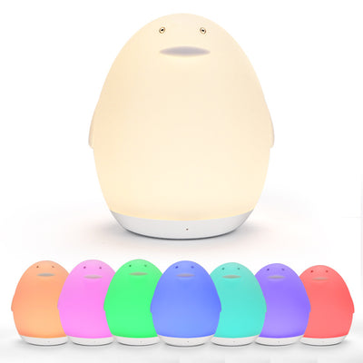 Lámpara de Atmósfera RGB Recargable por USB con Silicona Suave - Image 3