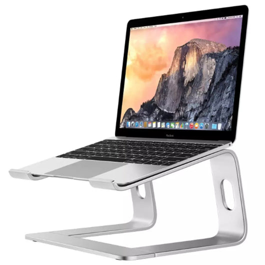 Soporte Ergonómico de Aluminio para Laptop y Computadora
